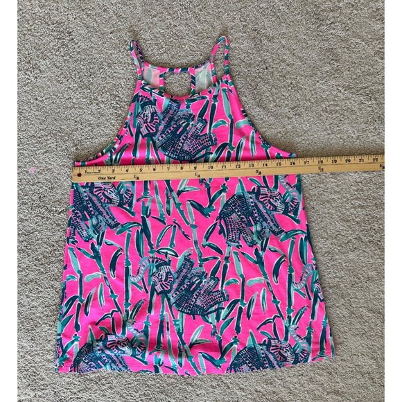 Lilly Pulitzer NWOT Size XS Pink Elephant Sleeveless Top - Picture 6 of 12